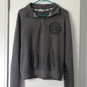VS Pink quarter zip